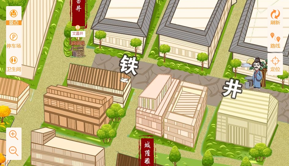 沔城回族镇智慧景区：手绘地图与语音导览的完美融合